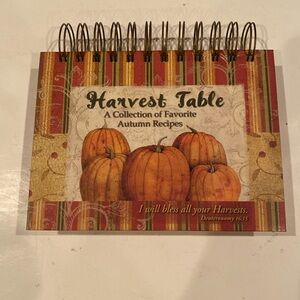 “Harvest Table, A Collection of Autumn Recipes,”